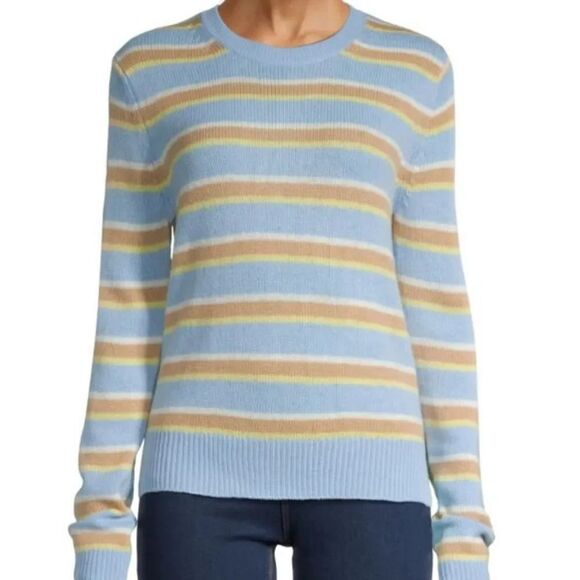 Chinti and Parker Jalisco Striped Wool & Cashmere Blend Sweater XS - Picture 1 of 8